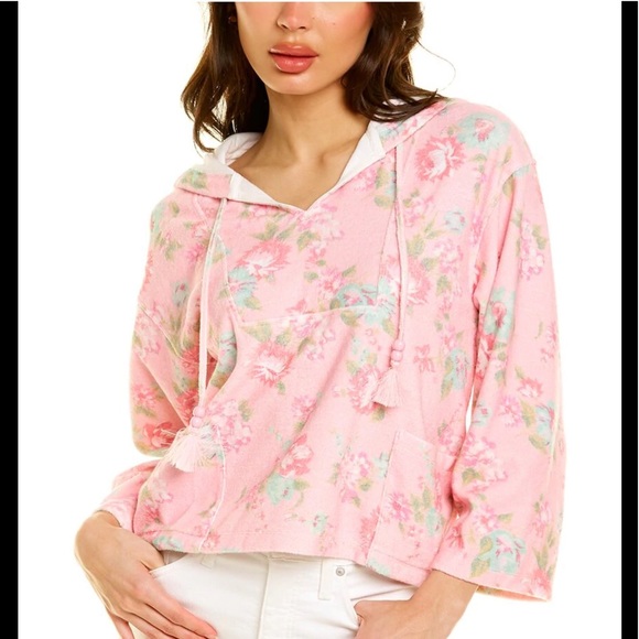 Loveshackfancy Peaches Baja Hoodie. NWT. - Picture 11 of 12